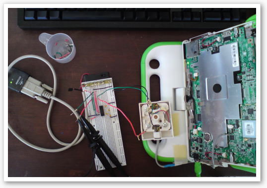 OLPC-XO TTL to RS232 Converter