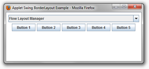 Firefox FlowLayout Manager