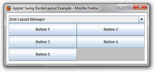 Firefox GridLayout Manager