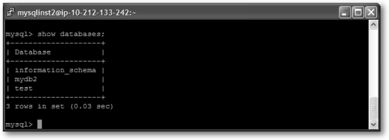 showdatabases2