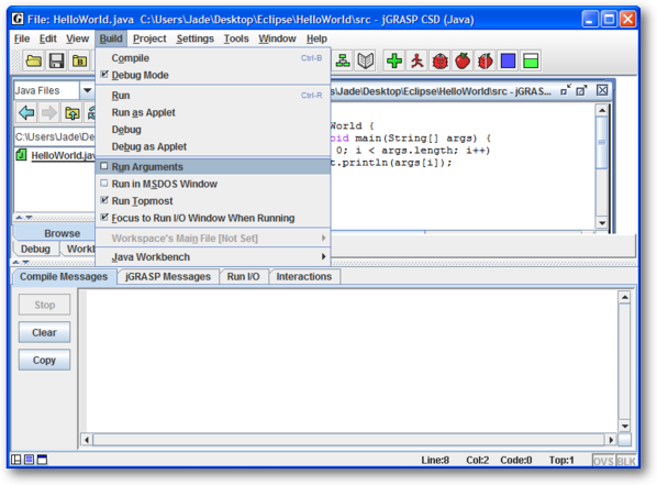 jgrasp-args-1